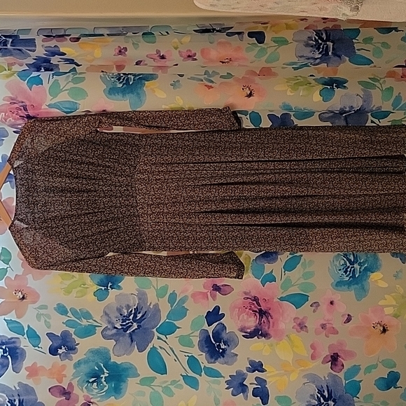 Michael Kors Black and Marigold dress, M - Picture 2 of 2